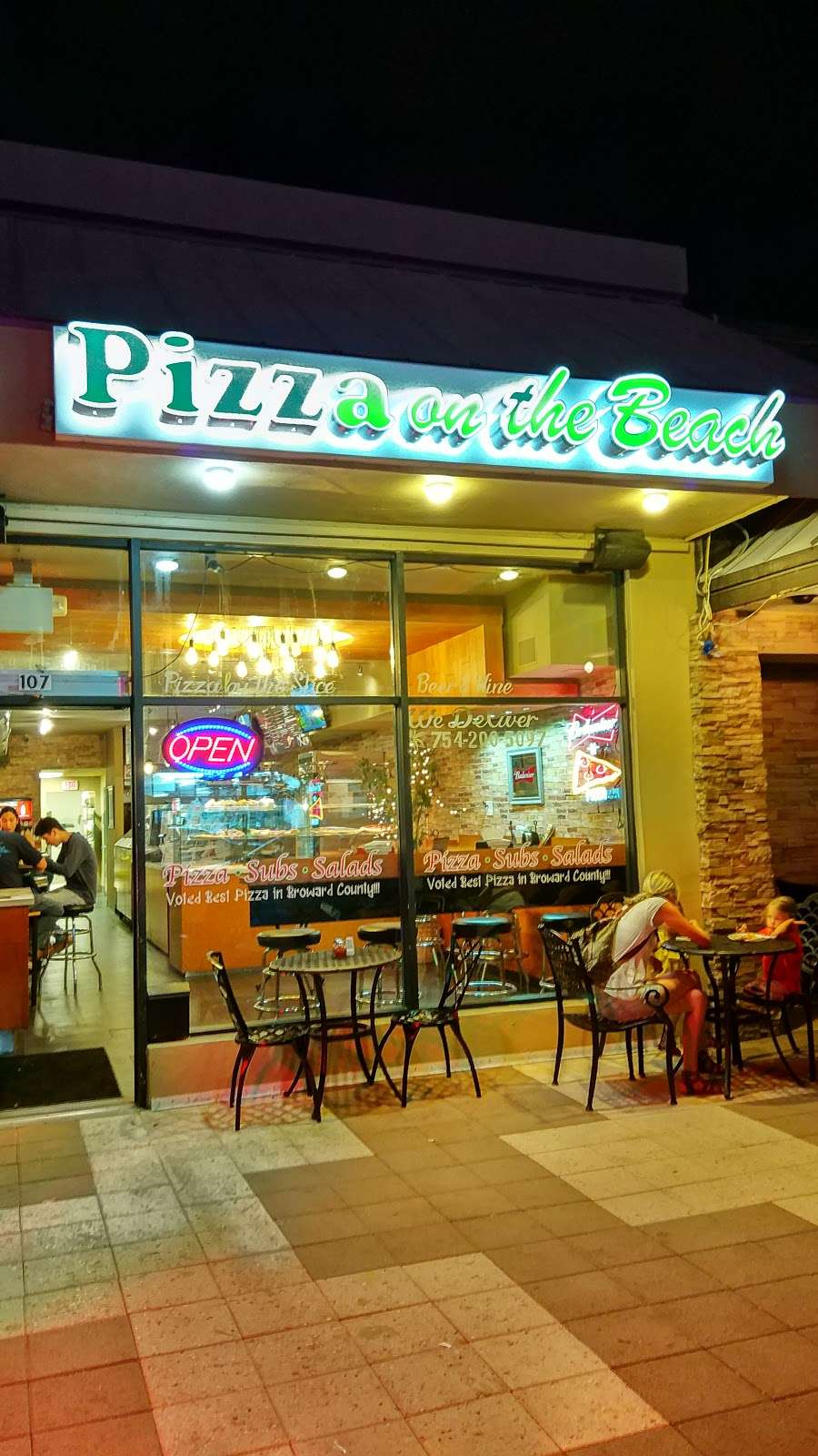Pizza on the Beach | 107 Commercial Blvd, Lauderdale-By-The-Sea, FL 33308 | Phone: (754) 200-5097