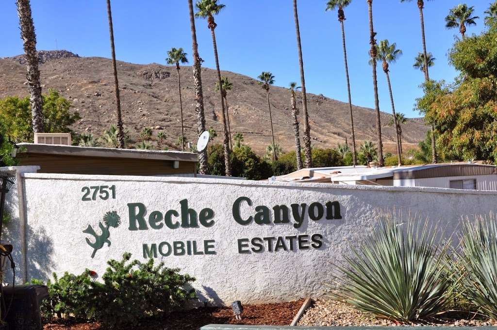 Reche Canyon Mobile Estates | 2751 Reche Canyon Rd, Colton, CA 92324, USA | Phone: (909) 825-4824