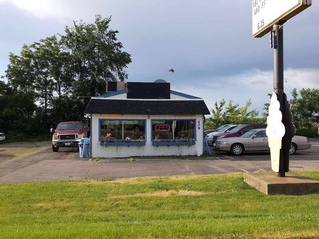 Screamers Ice Cream | 408 E Comanche Ave, Shabbona, IL 60550, USA | Phone: (815) 824-8181