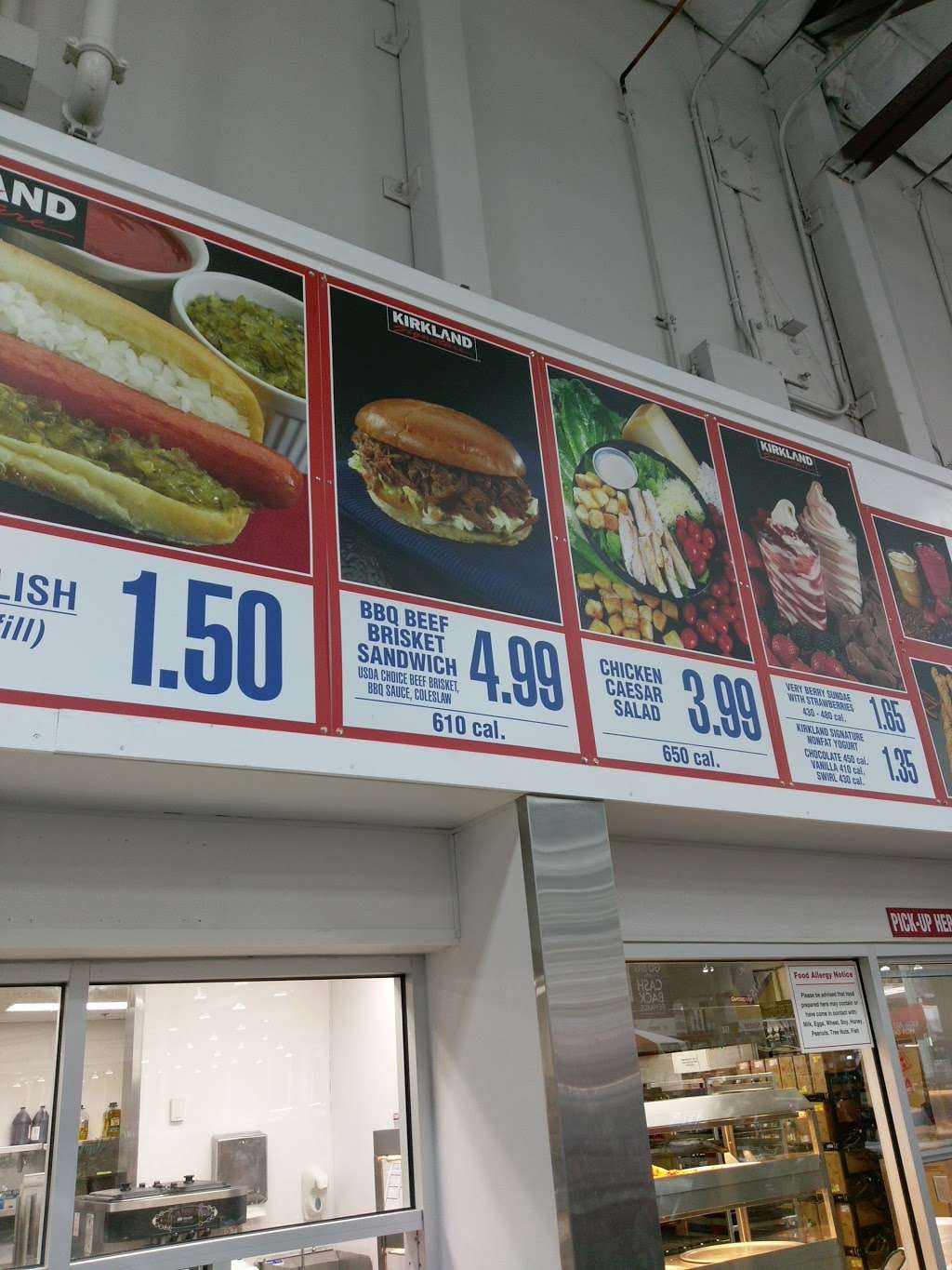 Costco Food Court | 1755 Hacienda Dr, Vista, CA 92081, USA | Phone: (760) 631-5374