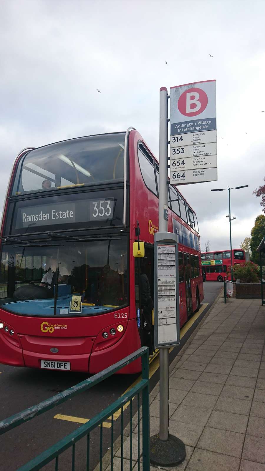 Addington Village Interchange (Stop B) | Croydon CR0 9BA, UK