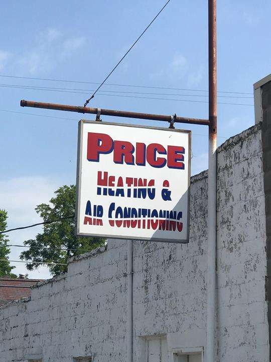 Price Heating & Air Conditioning | 103 E 2nd St, Sheridan, IN 46069, USA | Phone: (317) 758-4445