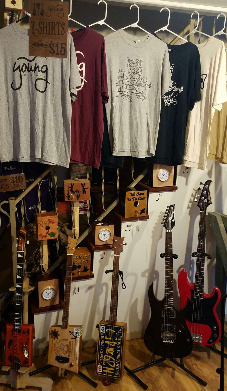 Young Custom Guitars | 19 Church Alley, Nuremberg, PA 18241, USA | Phone: (570) 384-2353