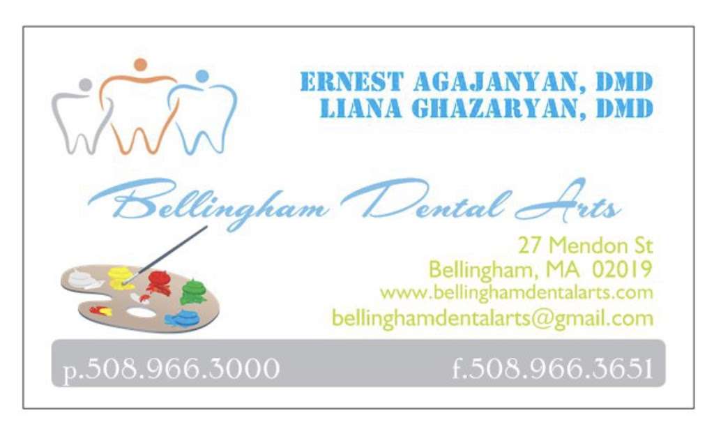 Bellingham Dental Arts | 27 Mendon St, Bellingham, MA 02019, USA | Phone: (508) 966-3000