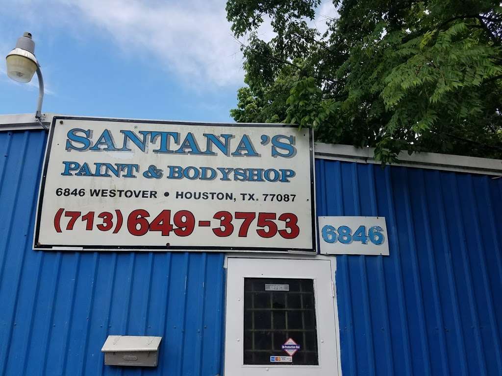 Santanas Paint & Body Shop | 6846 Westover St, Houston, TX 77087, USA | Phone: (713) 649-3753