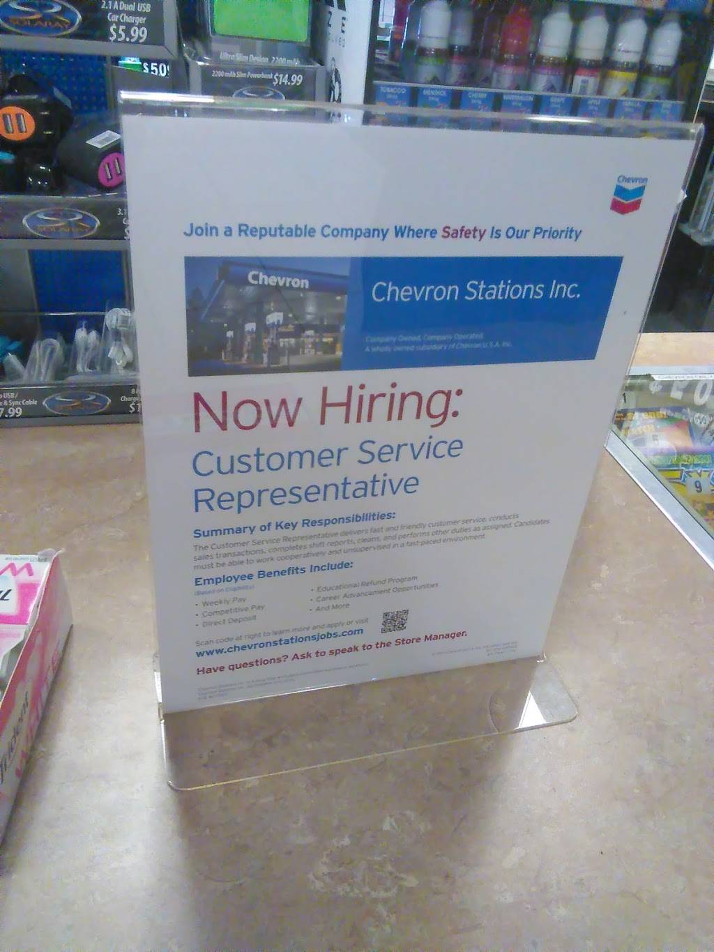 Chevron | 10858 Trinity Pkwy, Stockton, CA 95219, USA | Phone: (209) 952-2213