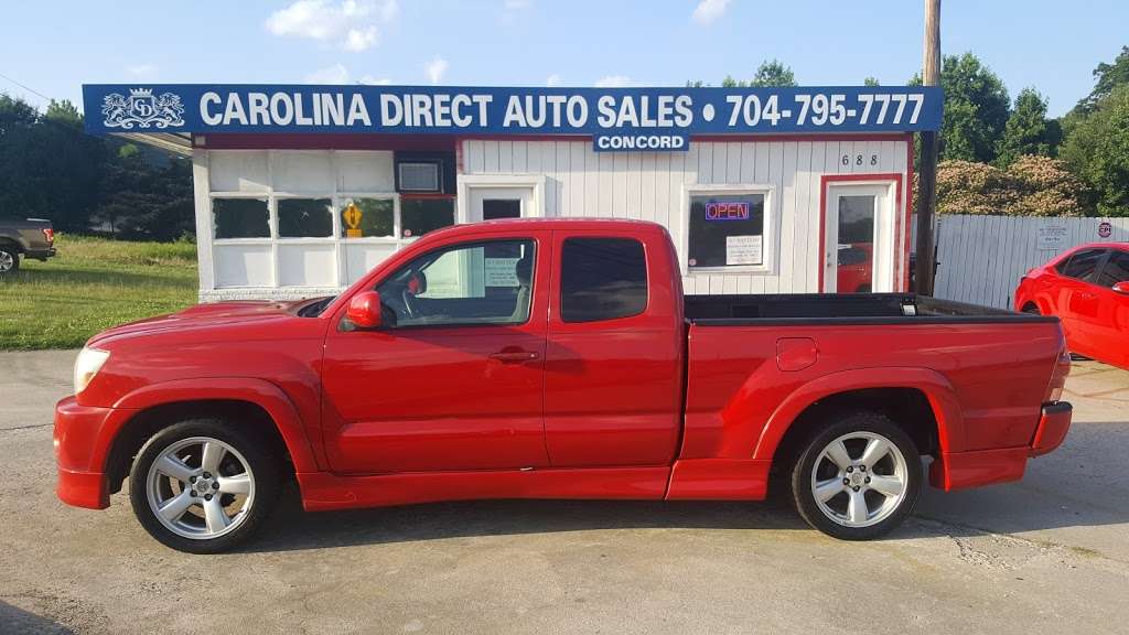 Carolina Direct Auto Sales | 688 Concord Pkwy N, Concord, NC 28027, USA | Phone: (704) 795-7777