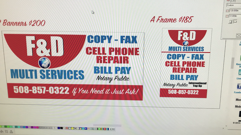 F & D Multi Services | 73 Pleasant St, Brockton, MA 02301, USA | Phone: (518) 818-7318