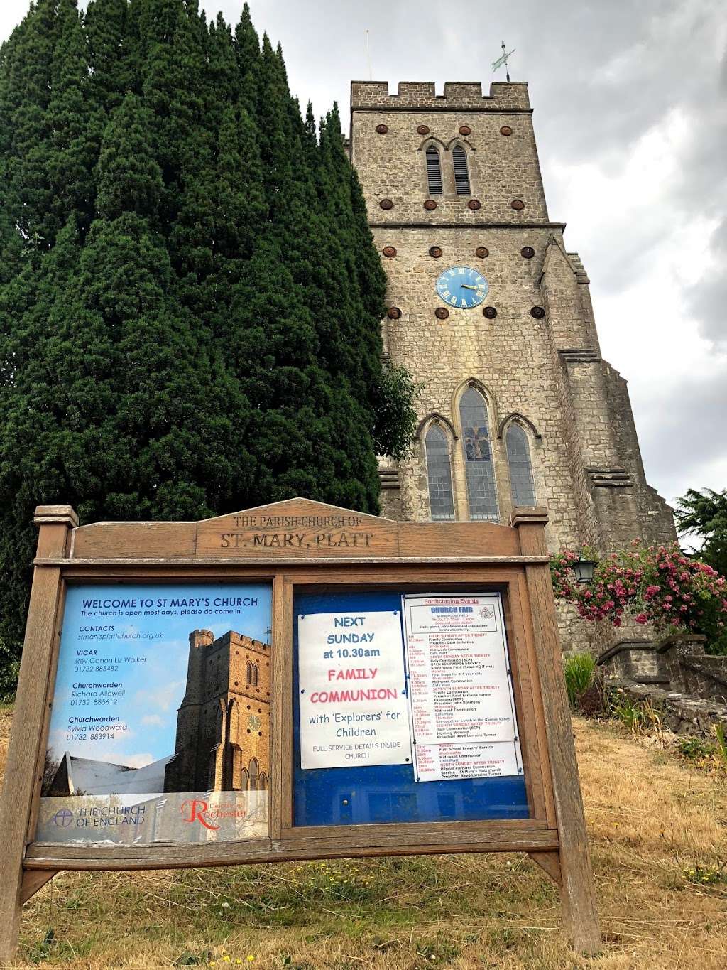 St Marys Church | Long Mill Ln, St Marys Platt, Sevenoaks TN15 8NE, UK | Phone: 01732 885482