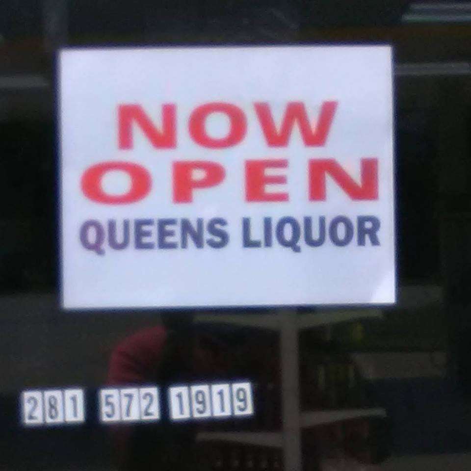 Queens Liquor | 18092 FM 1314 Road, Conroe, TX 77302 | Phone: (281) 572-1919