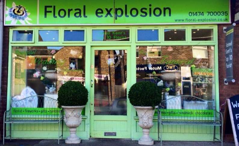 Floral Explosion | 9 Station Rd, Longfield DA3 7QD, UK | Phone: 01474 700035