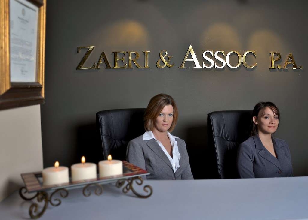 ZAERI & ASSOCIATES P.A. | 320 Piney Ridge Rd, Casselberry, FL 32707 | Phone: (407) 788-8548