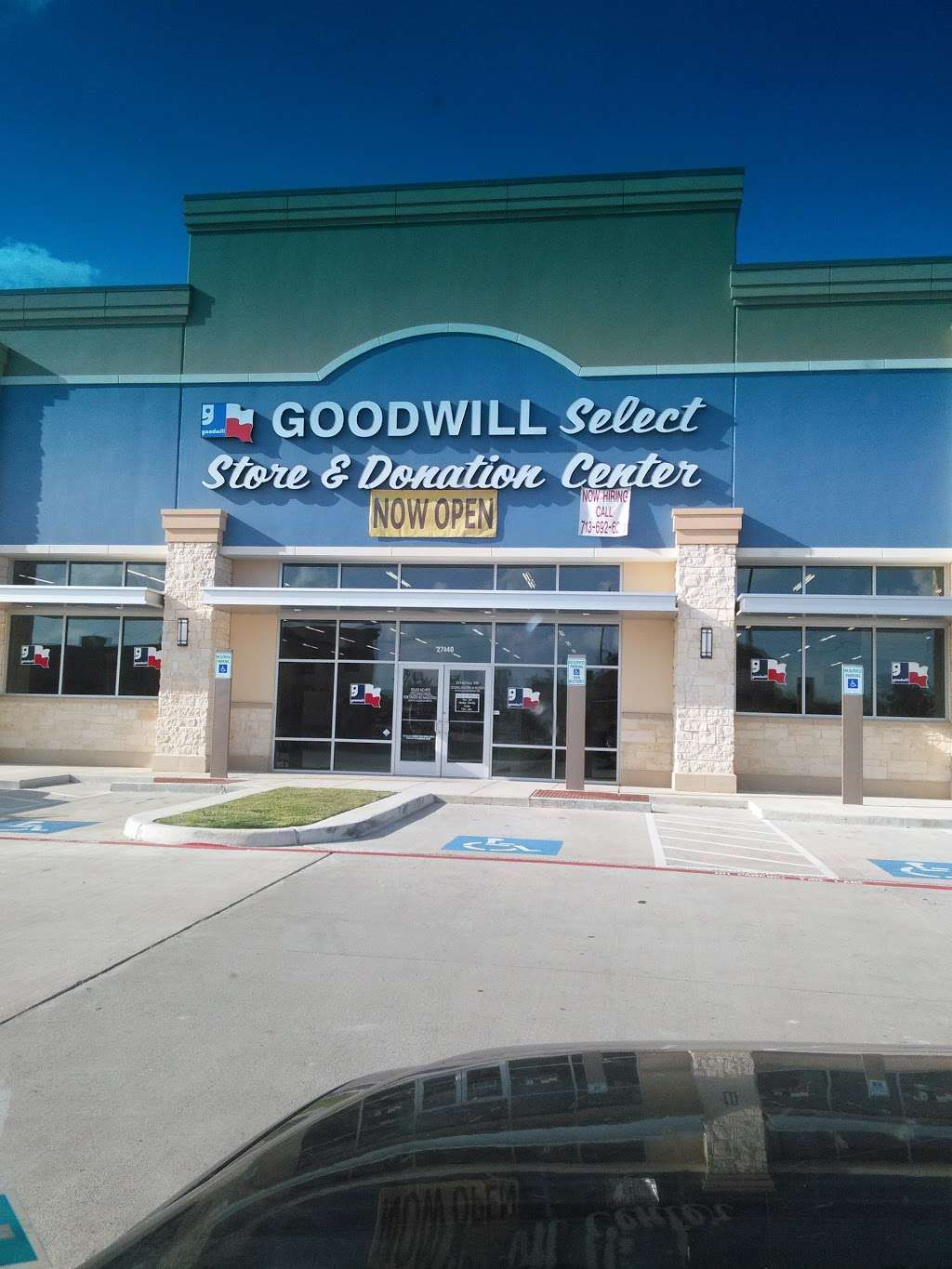 Goodwill Select Store and Donation Center | 27210 Old Washington Rd, Cypress, TX 77429, USA | Phone: (713) 696-7891