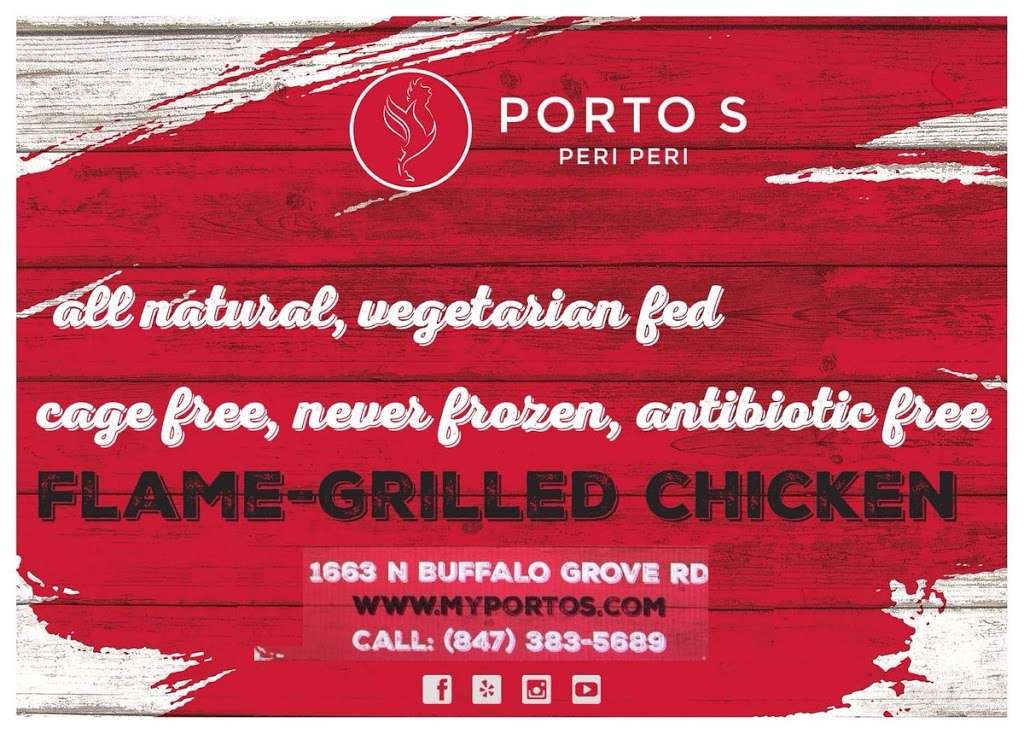 Portos Peri Peri | 1663 N Buffalo Grove Rd, Buffalo Grove, IL 60089 | Phone: (847) 383-5689