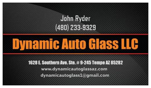 Dynamic Auto Glass LLC - car repair  | Photo 3 of 9 | Address: 1628 E Southern Ave #9, Tempe, AZ 85282, USA | Phone: (480) 233-9329