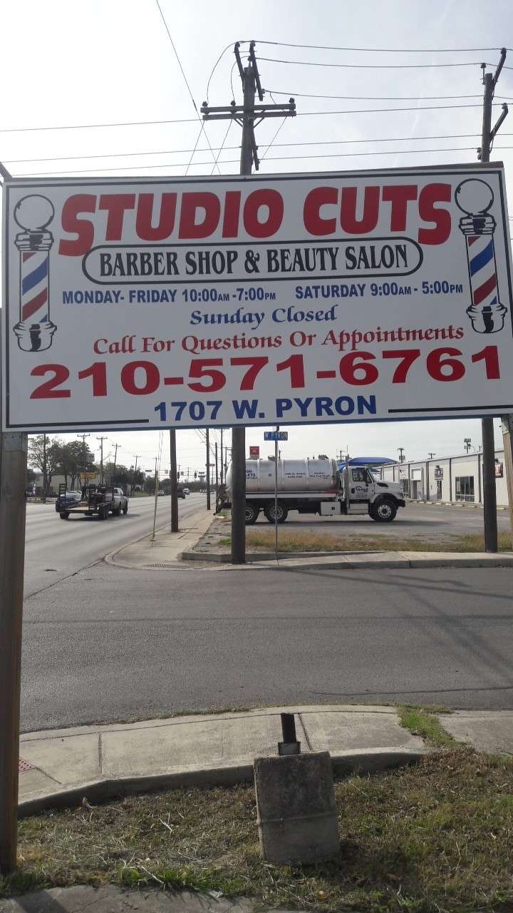 Studio Cuts Barber Shop And Beauty Salon | 1707 W Pyron Ave, San Antonio, TX 78211, USA | Phone: (210) 571-6761