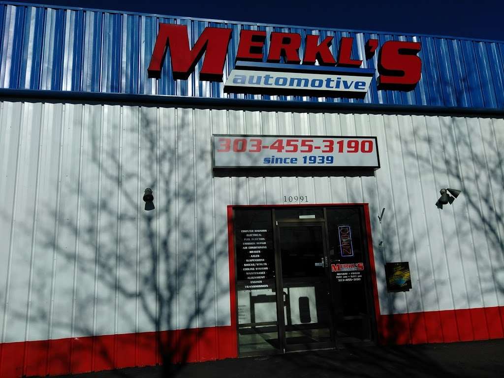 Merkls Automotive | 10991 W 44th Ave, Wheat Ridge, CO 80033 | Phone: (303) 455-3190