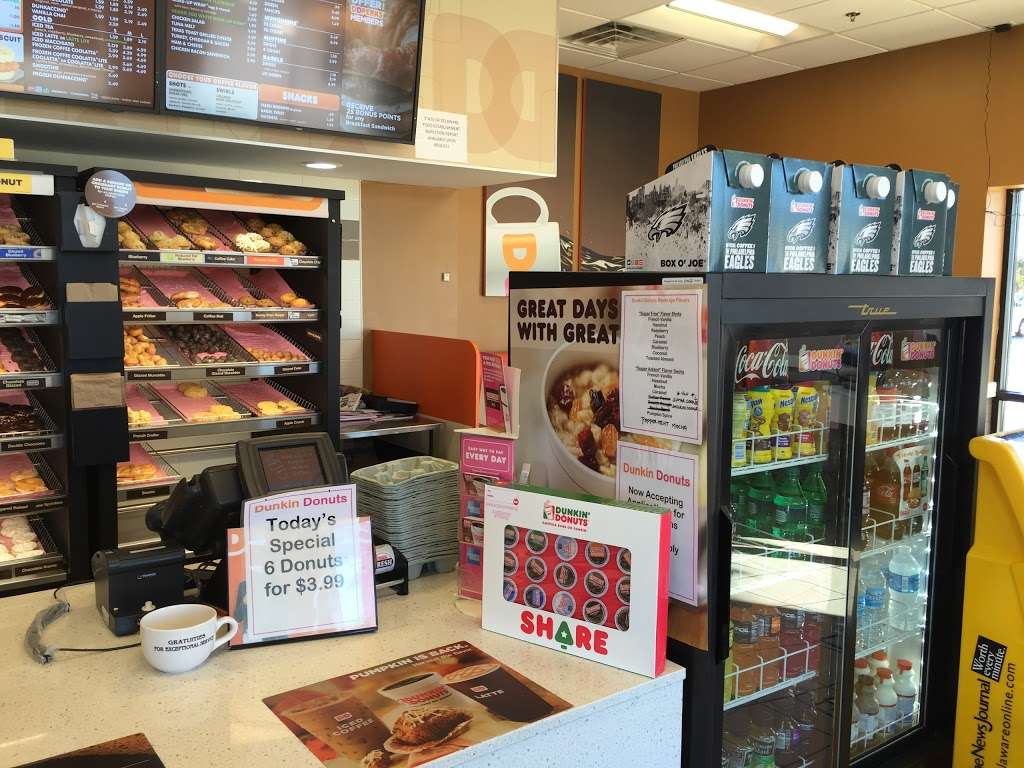 Dunkin Donuts | 16-B Polly Drummond Hill Rd, Newark, DE 19711, USA | Phone: (302) 737-4200