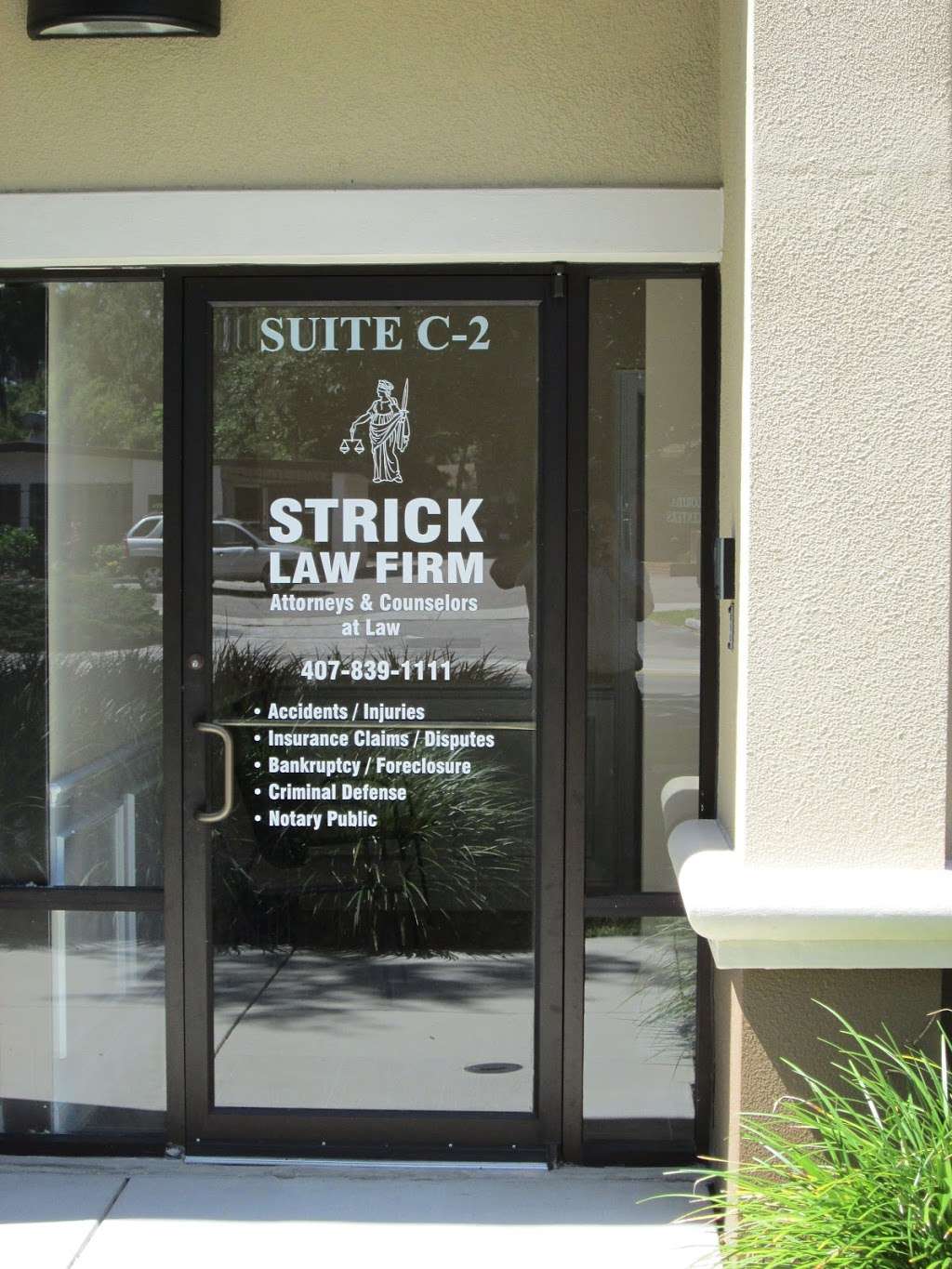 Strick Law Firm, Orlando, FL | 1805 W Colonial Dr, Orlando, FL 32804, USA | Phone: (407) 839-1111