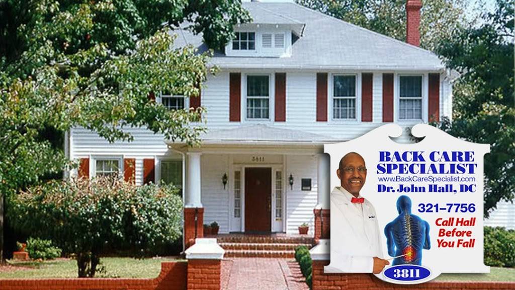 Back Care Specialist - Dr. John W. Hall | 3811 Chamberlayne Ave, Richmond, VA 23227, USA | Phone: (804) 321-7756