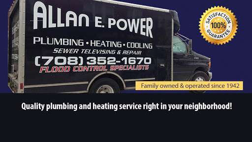 Allan E. Power Plumbing, Heating, and Cooling | 8800 47th St, Brookfield, IL 60513, USA | Phone: (708) 352-1670