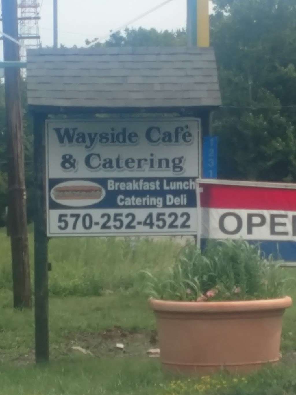 Wayside Cafe | 1231 Main St, Gouldsboro, PA 18424, USA | Phone: (570) 252-4522