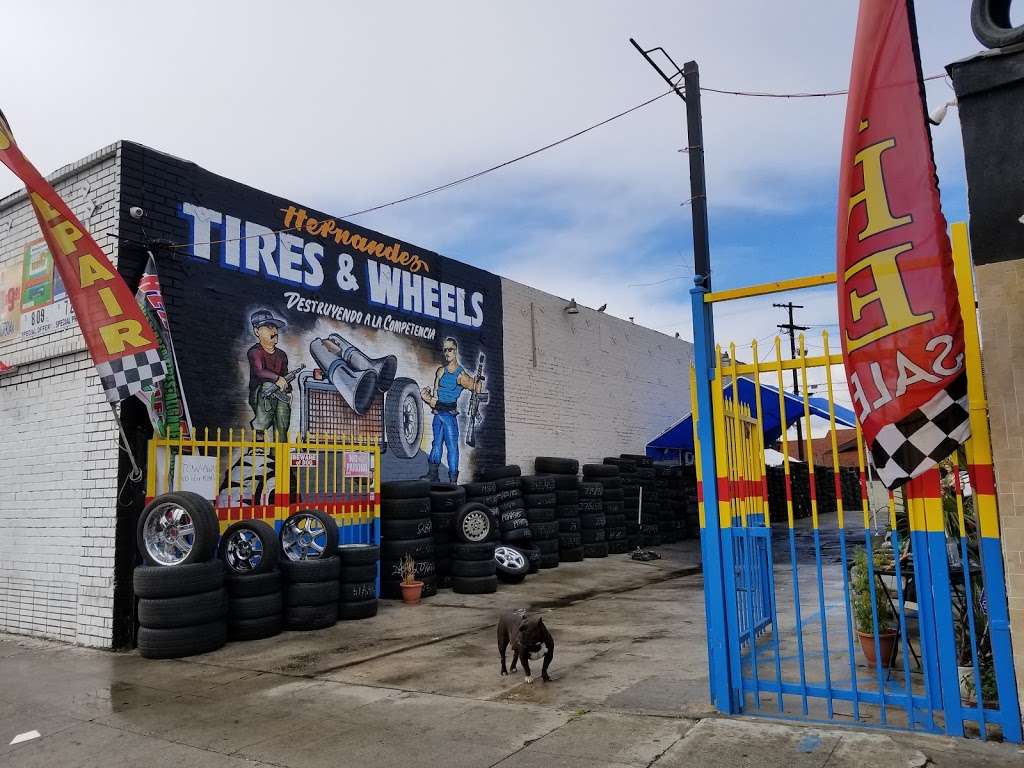 Hernandez Tires And Wheels | 4821 Normandie Ave, Los Angeles, CA 90037, USA | Phone: (323) 247-7777