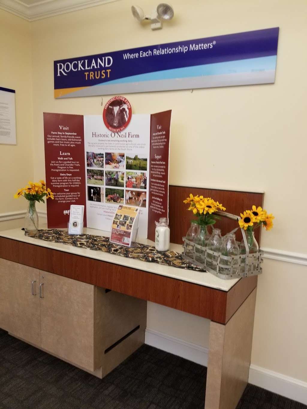 Rockland Trust | 27 Bay Rd, Duxbury, MA 02332, USA | Phone: (781) 934-5344