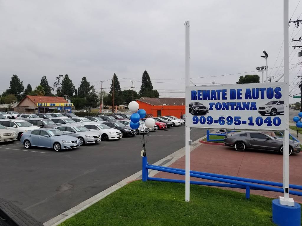 Remate De Autos | 17270 Valley Blvd, Fontana, CA 92335, USA | Phone: (909) 695-1040