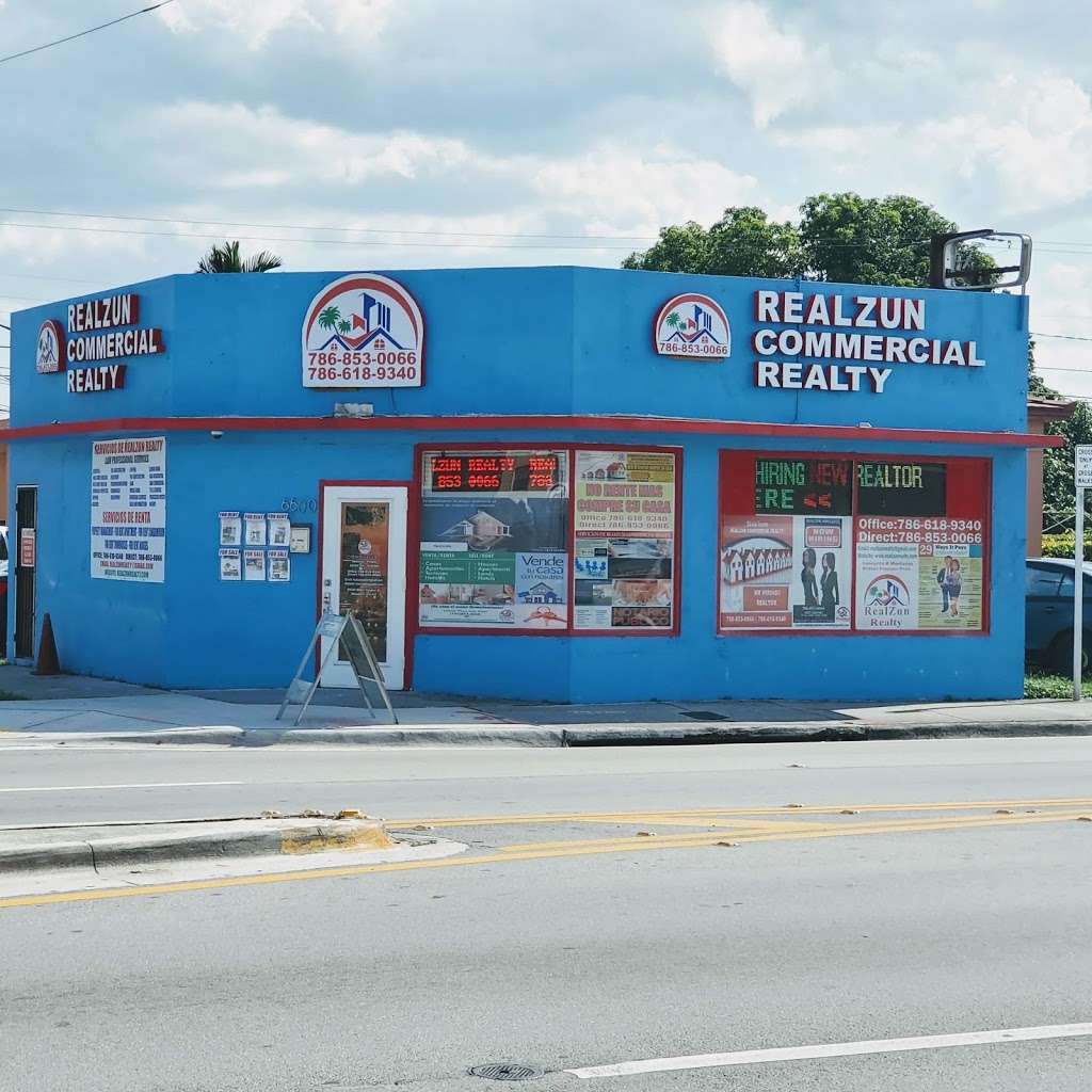 REALZUN COMMERCIAL REALTY | 6600 W Flagler St, Miami, FL 33144, USA | Phone: (786) 853-0066