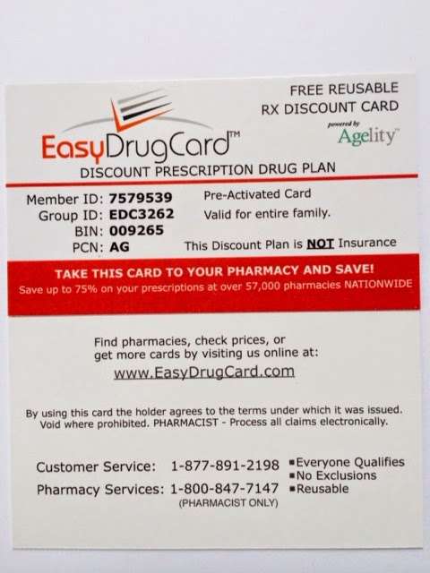 Easy Drug Card | Castle Rock, CO, USA | Phone: (877) 891-2198