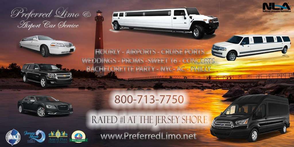Preferred Limo & Airport Car Service - Brick | 281 Cherry Quay Rd, Brick, NJ 08723, USA | Phone: (800) 713-7750