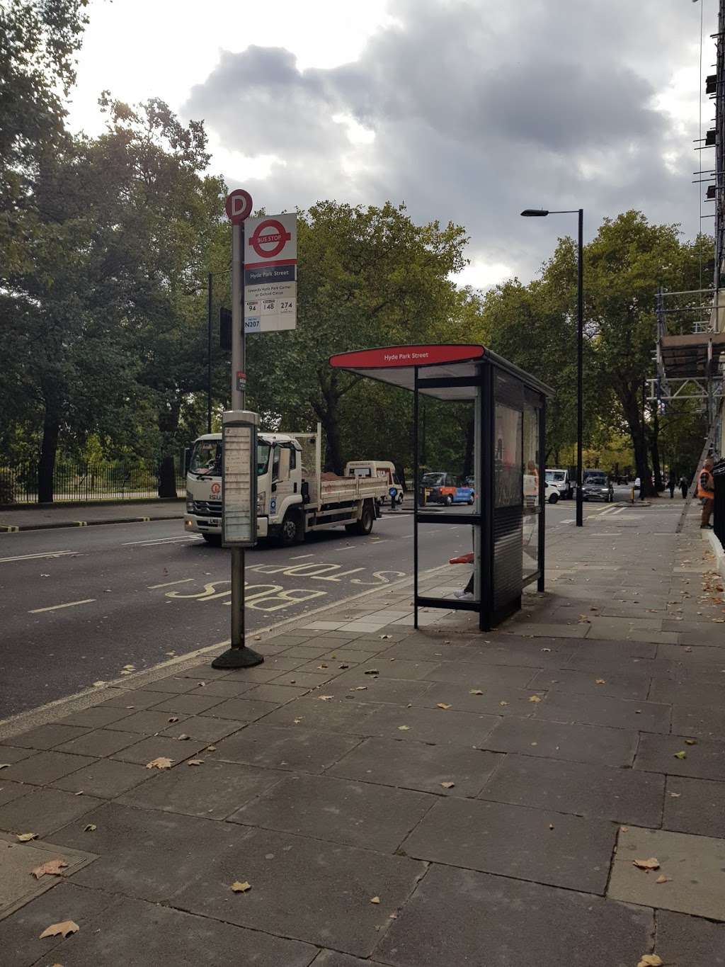 Hyde Park Street (Stop D) | London W2 2LW, UK