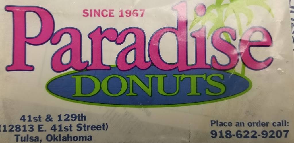 Paradise Donuts | 12813 E 41st St, Tulsa, OK 74146, USA | Phone: (918) 622-9207