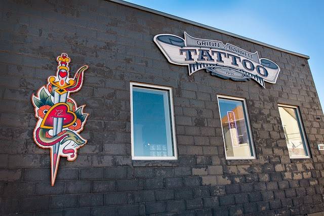 Grinn & Barrett Tattoo | 3021 Leavenworth St, Omaha, NE 68105, USA | Phone: (402) 553-7714