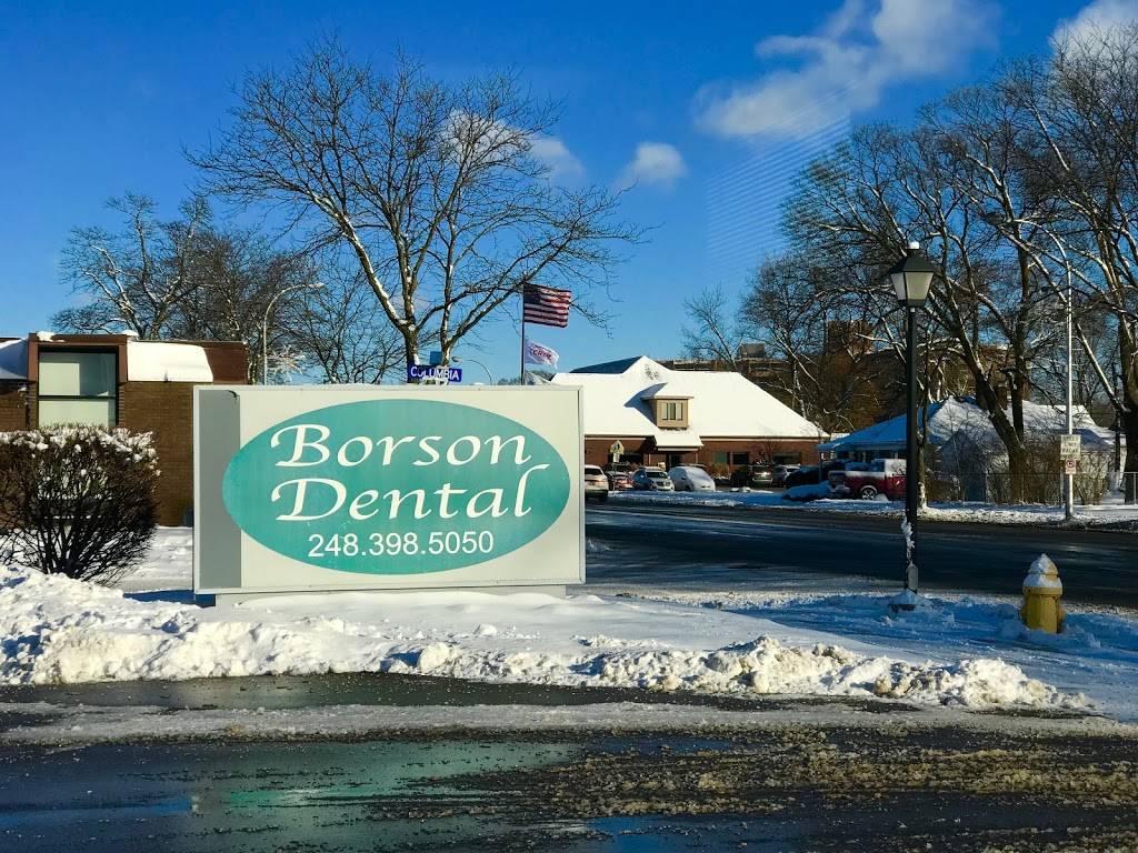 Borson Dental | 1865 Coolidge Hwy, Berkley, MI 48072, United States | Phone: (248) 494-4327