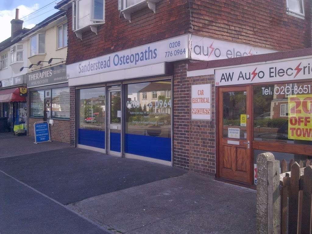 Sanderstead Osteopaths | 88b Limpsfield Rd, South Croydon CR2 9EE, UK | Phone: 020 8776 0964