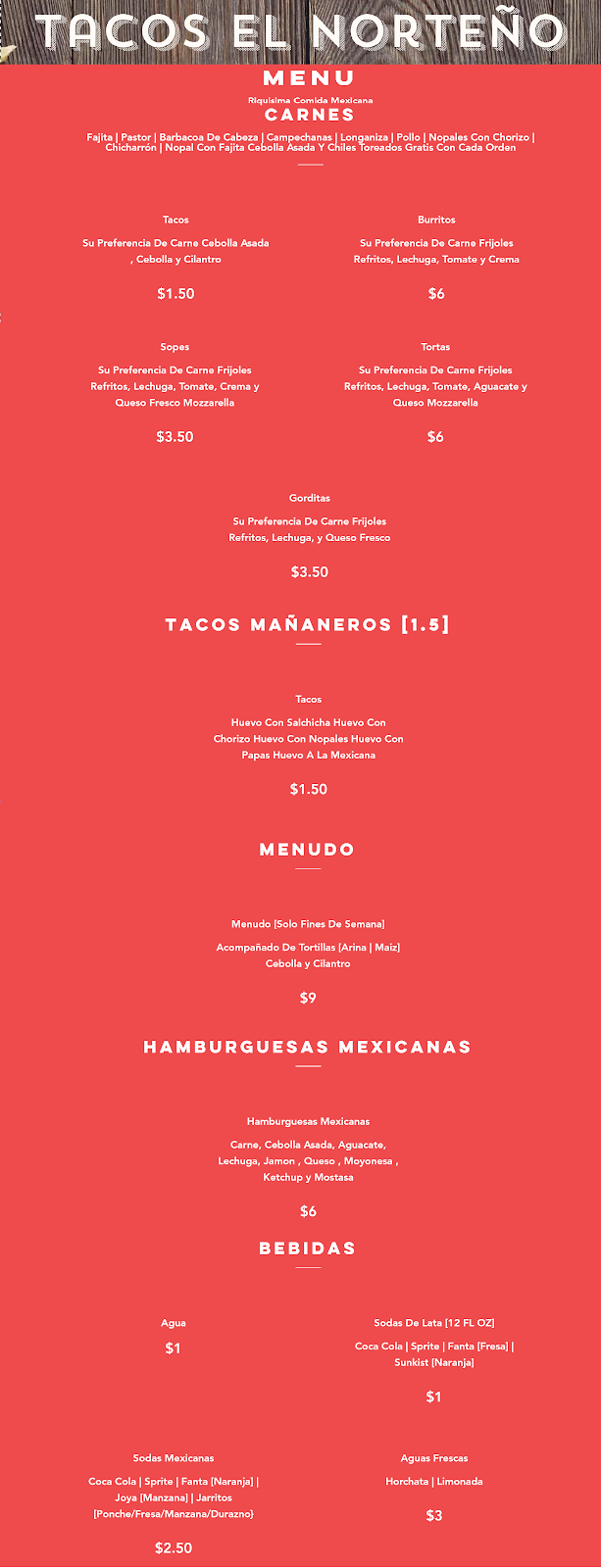 Tacos El Norteño | 20085 FM 1485, W Rd, New Caney, TX 77357, USA | Phone: (281) 736-1290