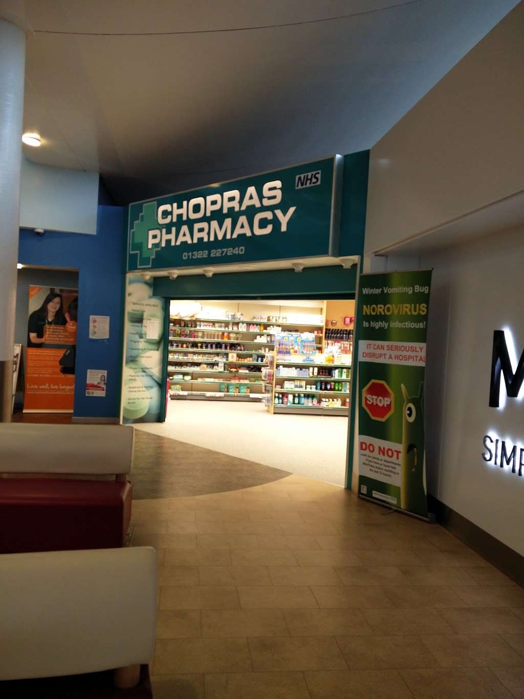 Chopras Pharmacy | 1 Powell Ave, Dartford DA2 8DA, UK | Phone: 01322 227240