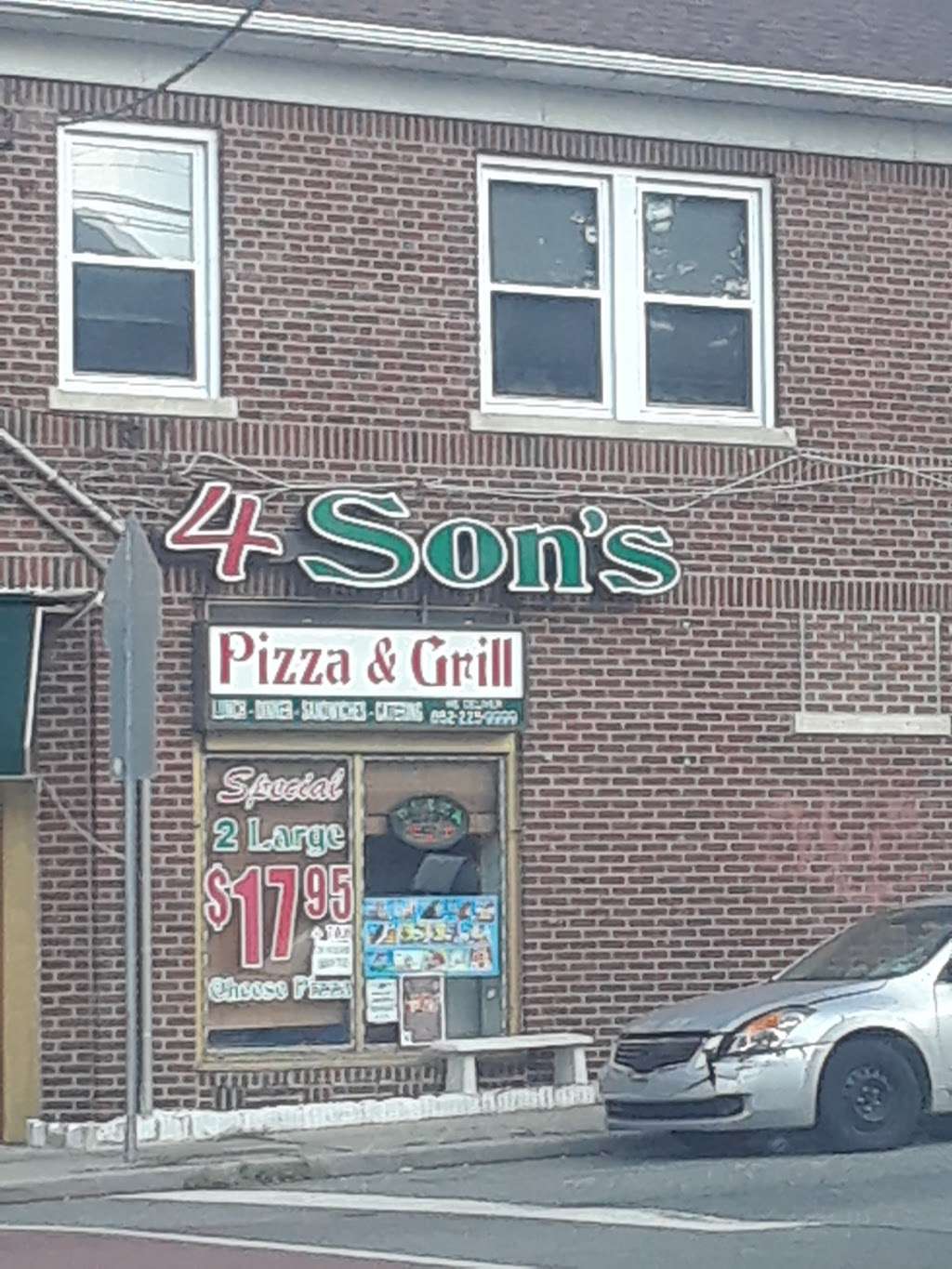 4 Sons Pizza & Grill | 457 Clifton Ave, Clifton, NJ 07011 | Phone: (862) 225-9999
