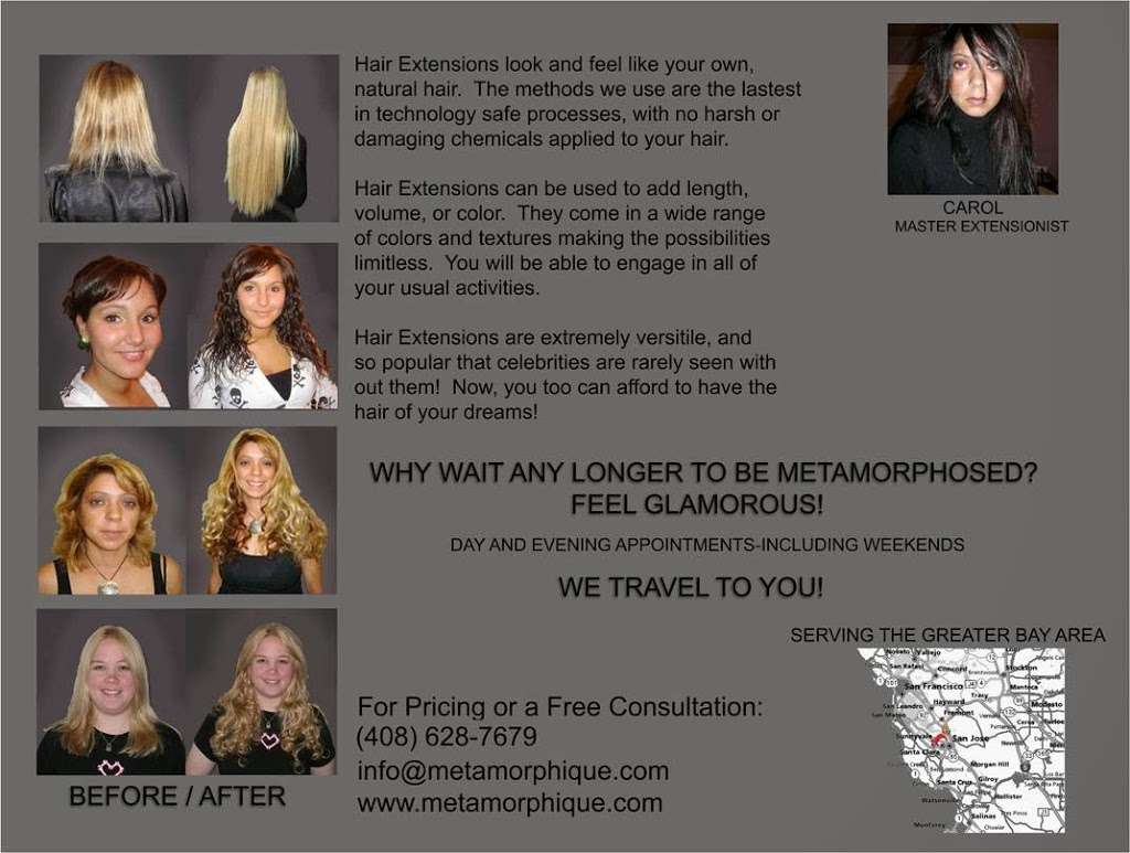 Metamorphique Extensions | 878 Cedar Ave, Sunnyvale, CA 94086, USA | Phone: (408) 628-7679