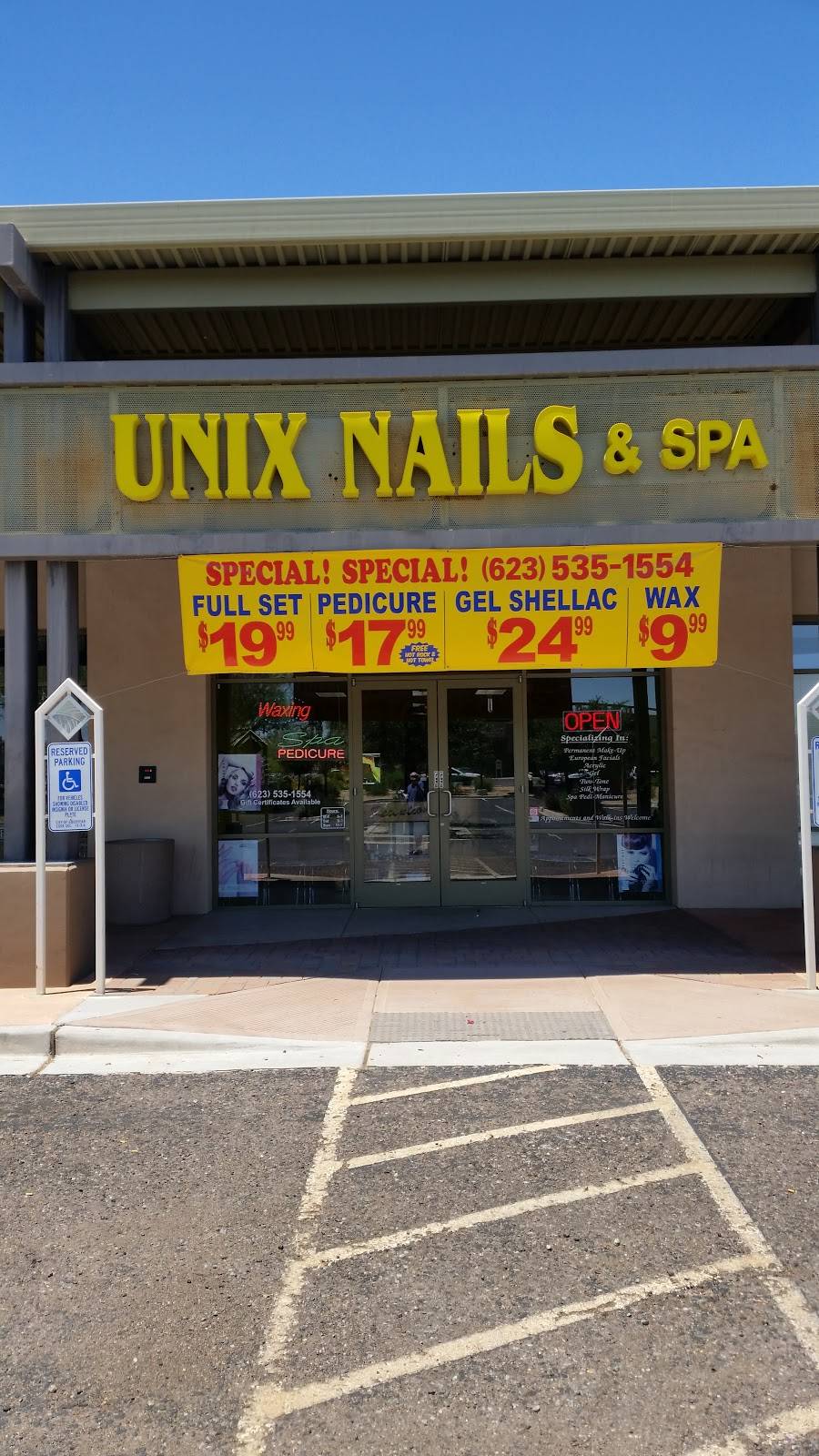 Unix Nails & Spa | 13291 W McDowell Rd e2, Goodyear, AZ 85395, USA | Phone: (623) 535-1554
