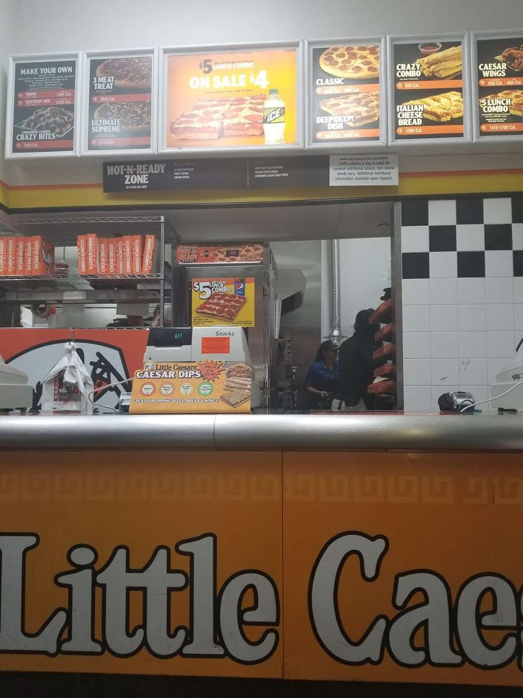 Little Caesars Pizza | 454 W Florence Ave Unit 104, Los Angeles, CA 90003, USA | Phone: (323) 541-0845