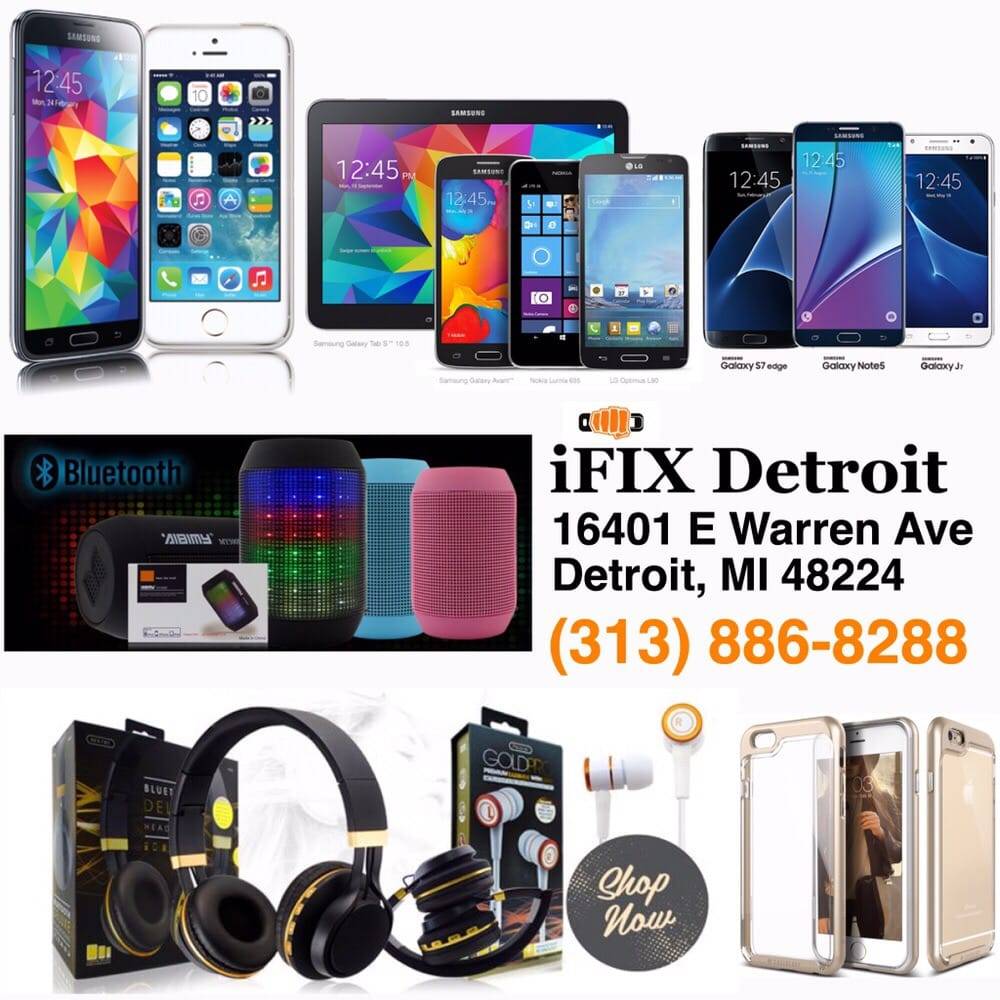 iFIX Detroit | 16401 E Warren Ave, Detroit, MI 48224, USA | Phone: (313) 886-8288