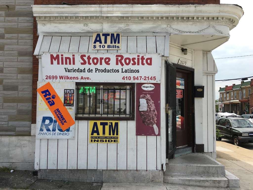 Mini Store Rosita | 2699 Wilkens Ave, Baltimore, MD 21223, USA | Phone: (410) 947-2145