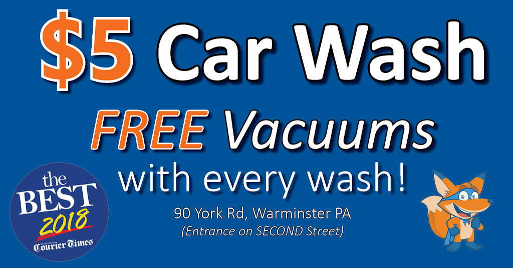 Jrs Express Car Wash | 90 York Rd, Warminster, PA 18974, USA | Phone: (215) 394-0699