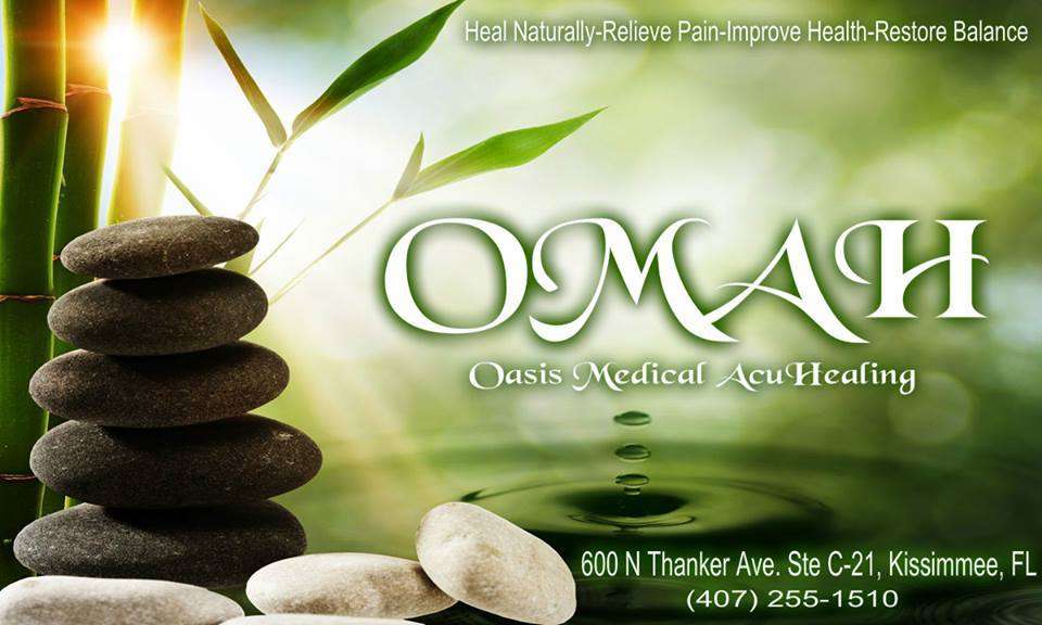 Oasis Medical Acuhealing | 600 N Thacker Ave ste C-21, Kissimmee, FL 34741 | Phone: (407) 255-1510