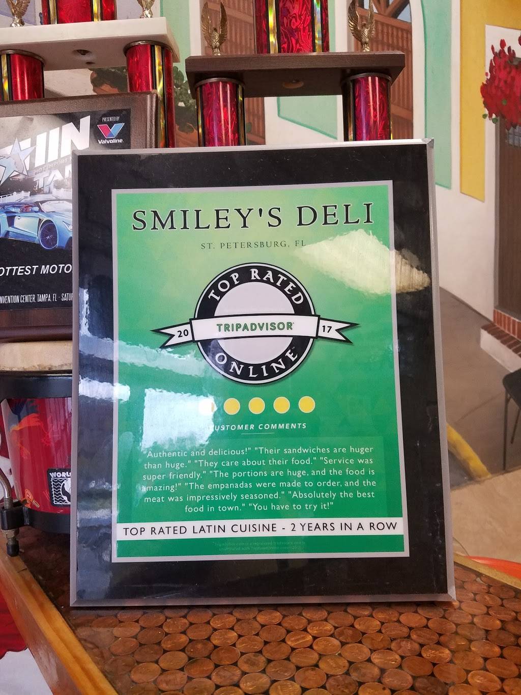 Smileys Deli | 3441 Central Ave, St. Petersburg, FL 33713, USA | Phone: (727) 800-5025