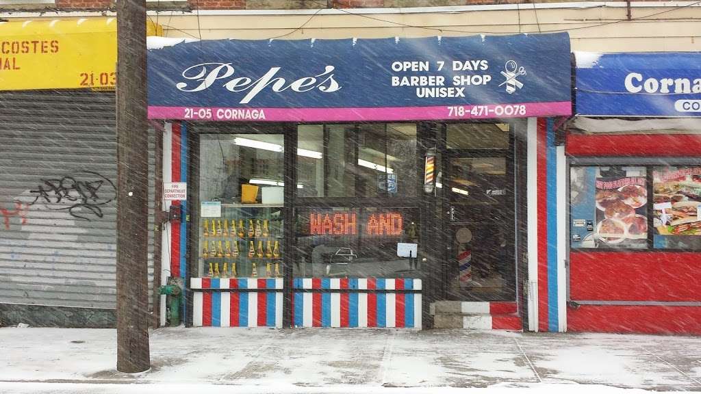 Pepes Barber Shop | 2105 Cornaga Ave, Far Rockaway, NY 11691 | Phone: (718) 471-0078