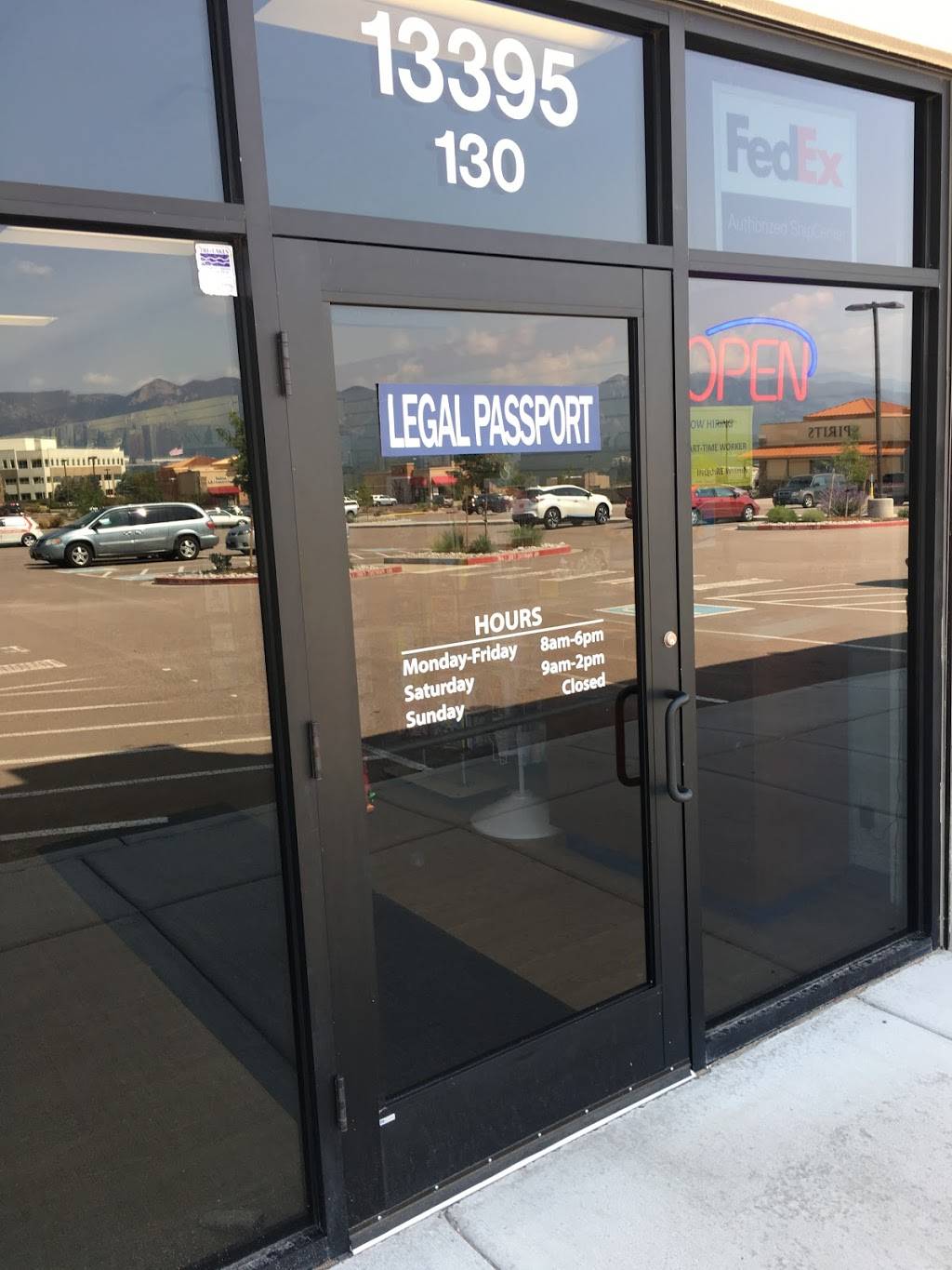 Legal Passport | 13395 Voyager Pkwy, Colorado Springs, CO 80921 | Phone: (719) 266-2177